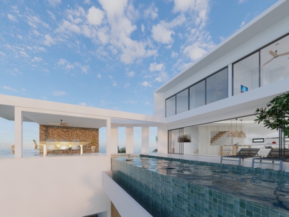 3 bedroom sea view villa with private pool