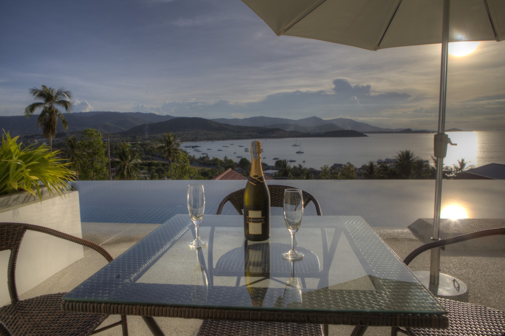 1 3 bedroom sunset sea view duplex apartment, koh samui