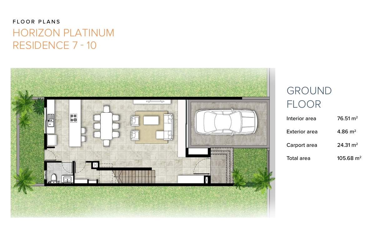 3 bed 2.5 bath Townhouses Property for sale in Koh Samui in Choeng Mon – HS0852
