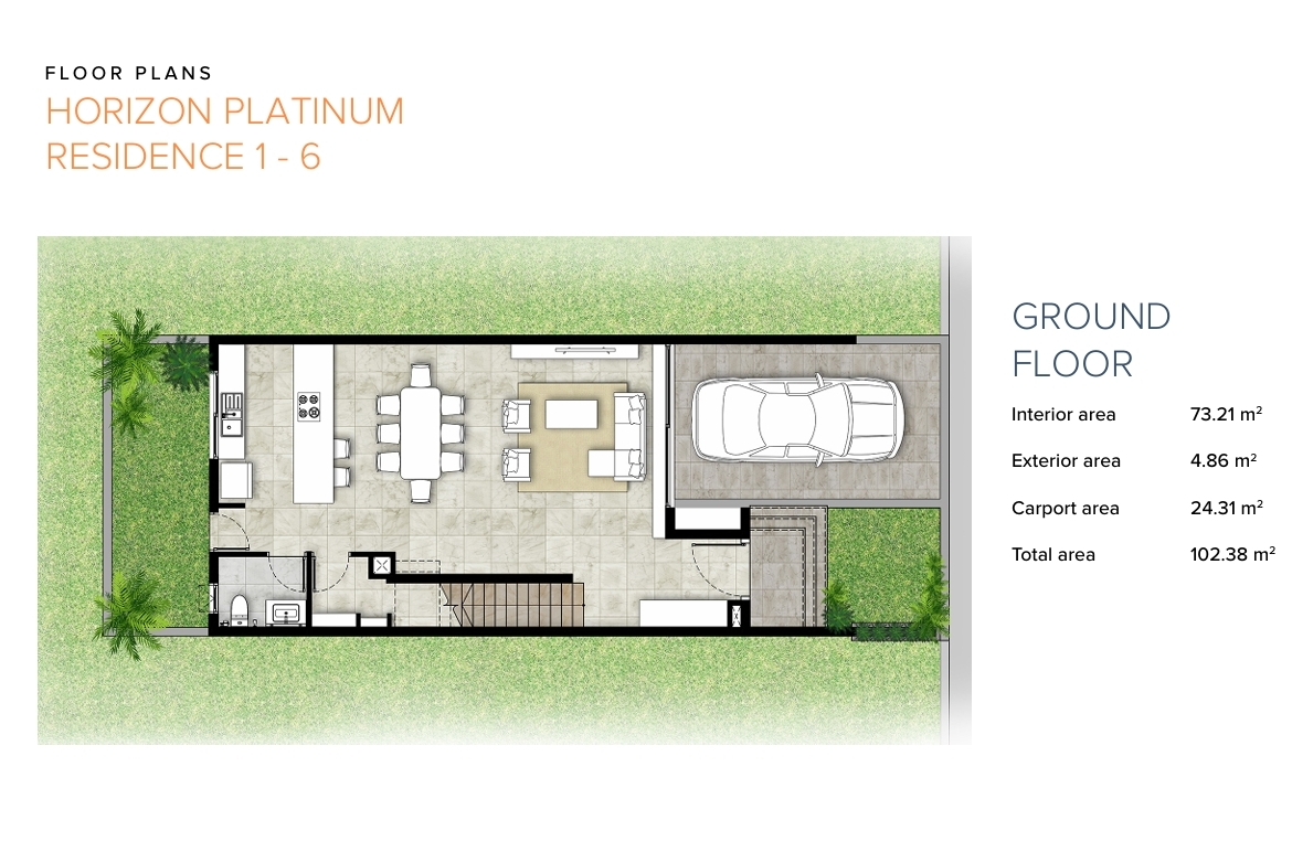 3 bed 2.5 bath Townhouses Property for sale in Koh Samui in Choeng Mon – HS0852