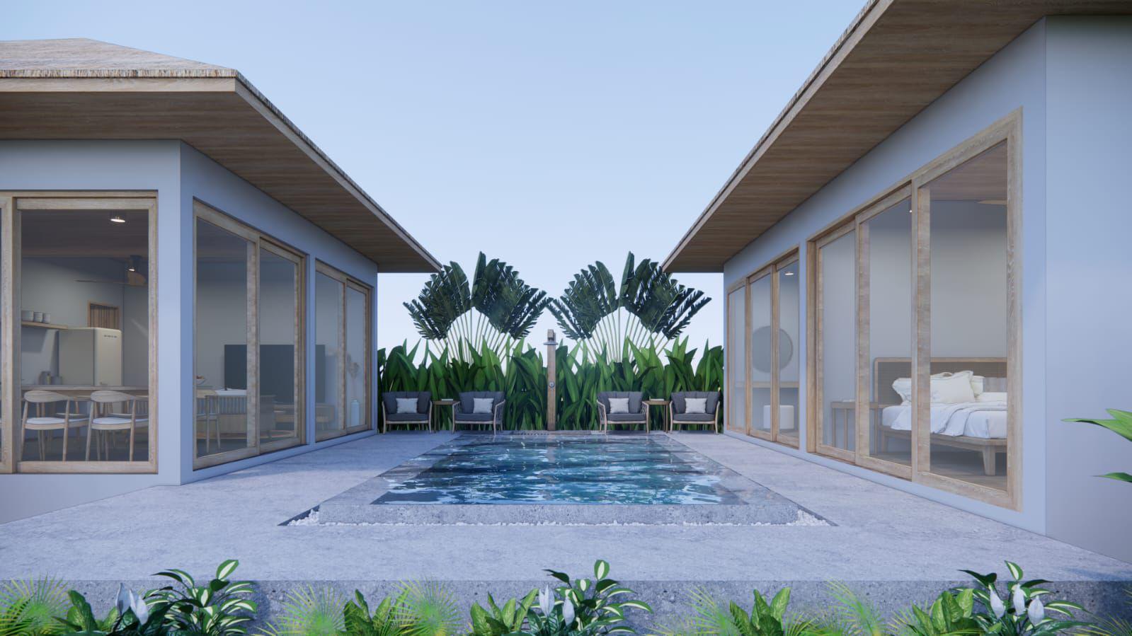 2 bedroom villa with swimming pool, koh Samui, Thailand