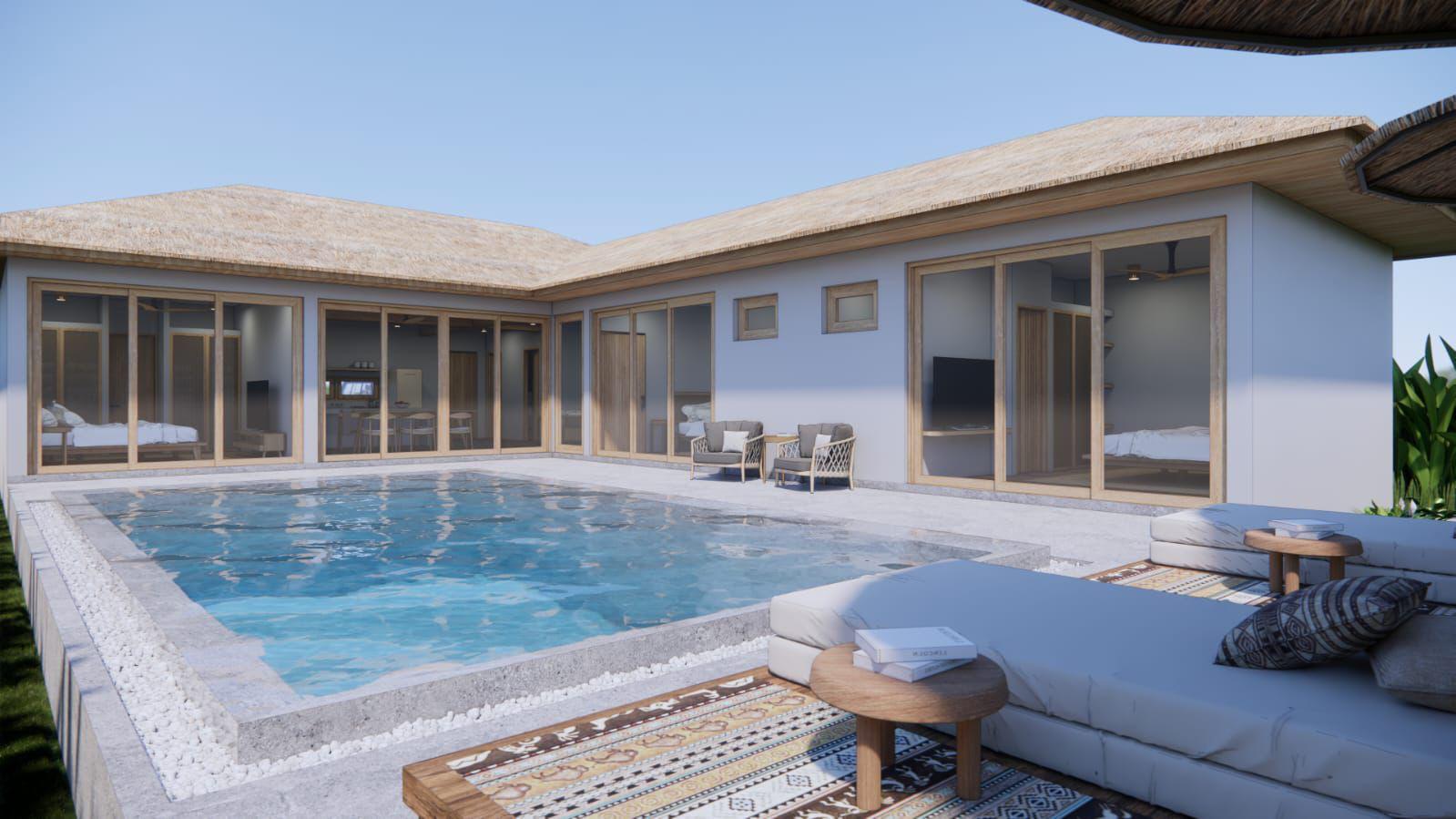 3 bedroom villa, swimming pool, Koh Samui, Thailand