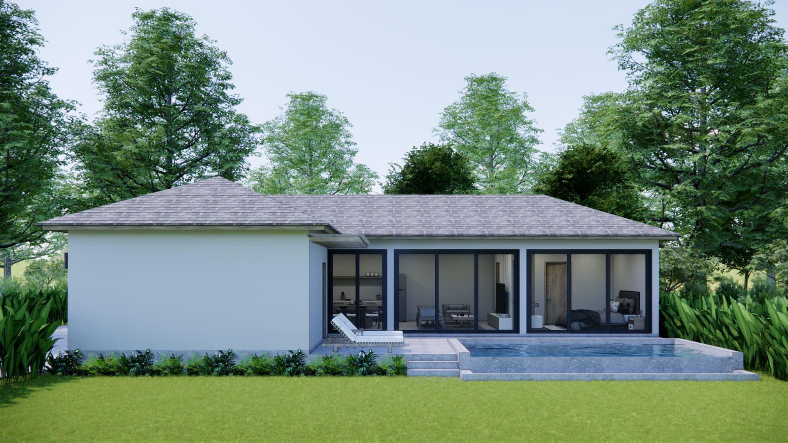 1 2 bedroom villa with swimming pool, close to beach, Koh Samui, Thailand