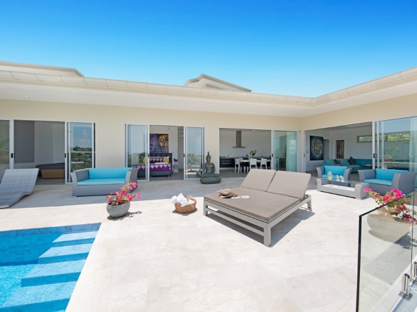 4 bedroom sunset sea-view villa