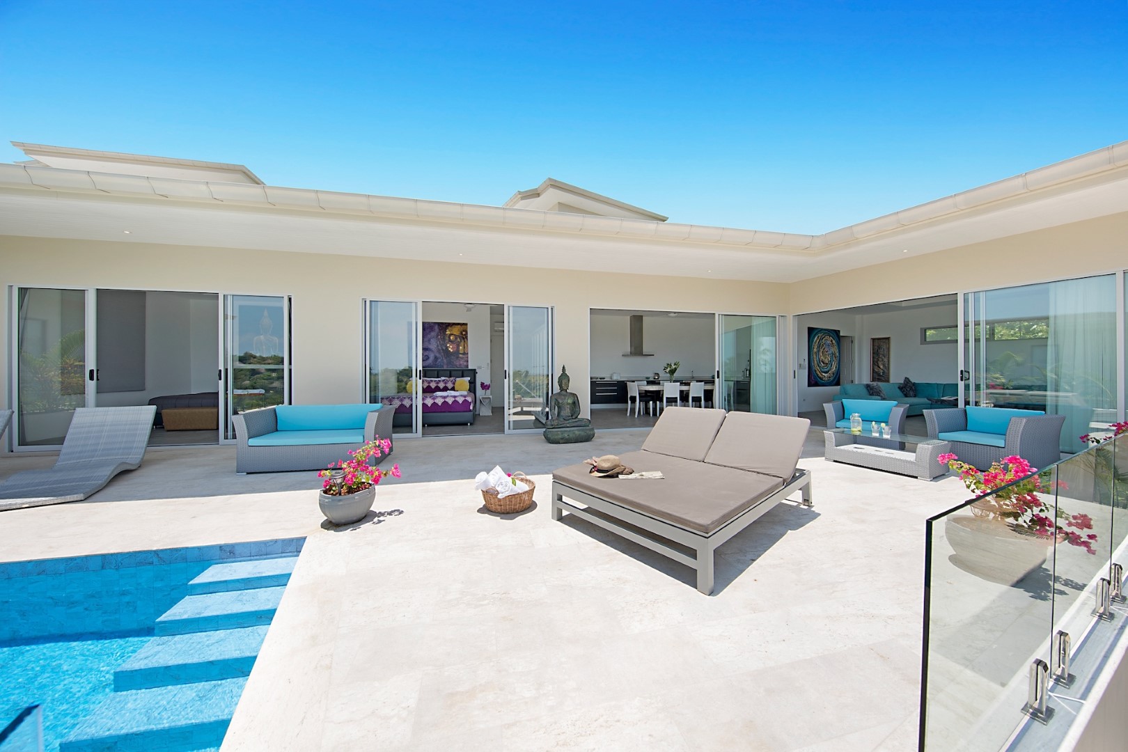 1 4 bedroom sunset sea-view villa
