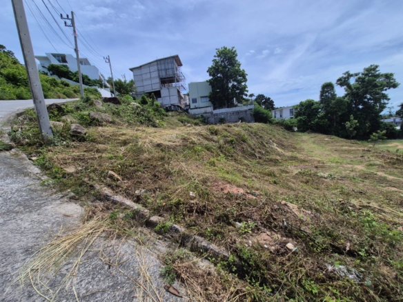 Sea view residential land
