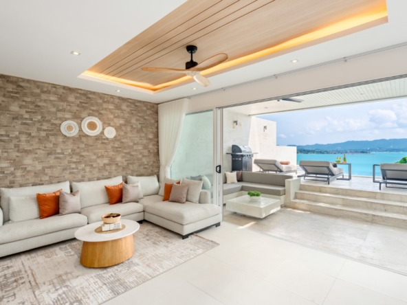 4 bedroom sunset sea view villa, koh Samui, Thailand