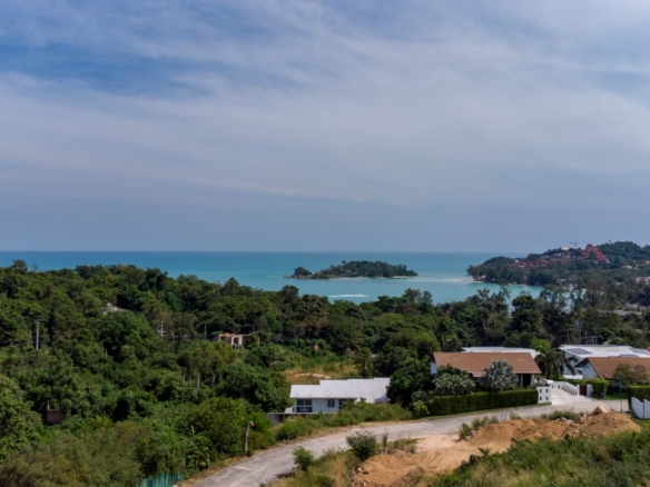 Sunrise, sunset sea view building plot, Choeng Mon, Koh Samui, Thailand