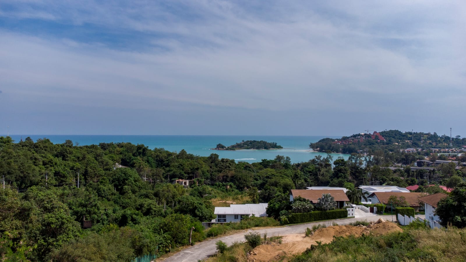 1 Sunrise, sunset sea view building plot, Choeng Mon, Koh Samui, Thailand