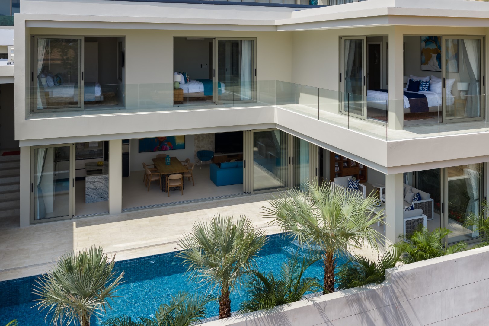 default 3 bedrooms villa with swimming pool, Chaweng Noi, Koh Samui, Thailand