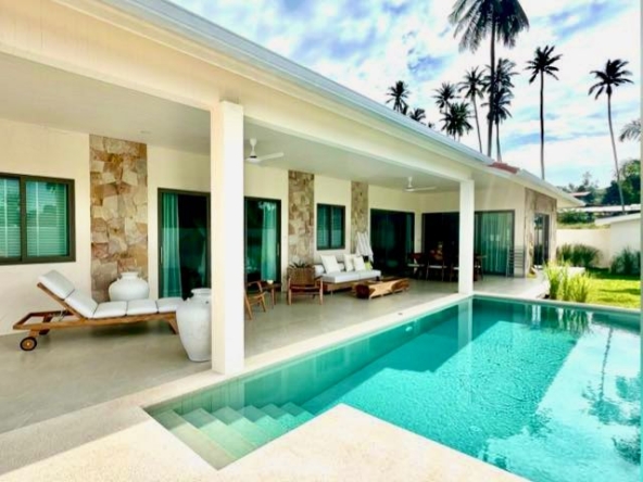 2 bedroom villa with swimming pool, Maenam, Koh Samui, Thailand