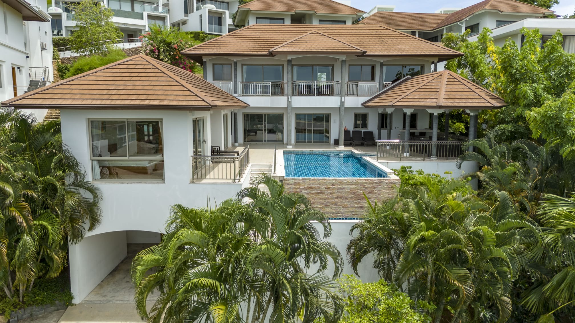 5 bedroom sea view villa, close to the beach, Koh Samui