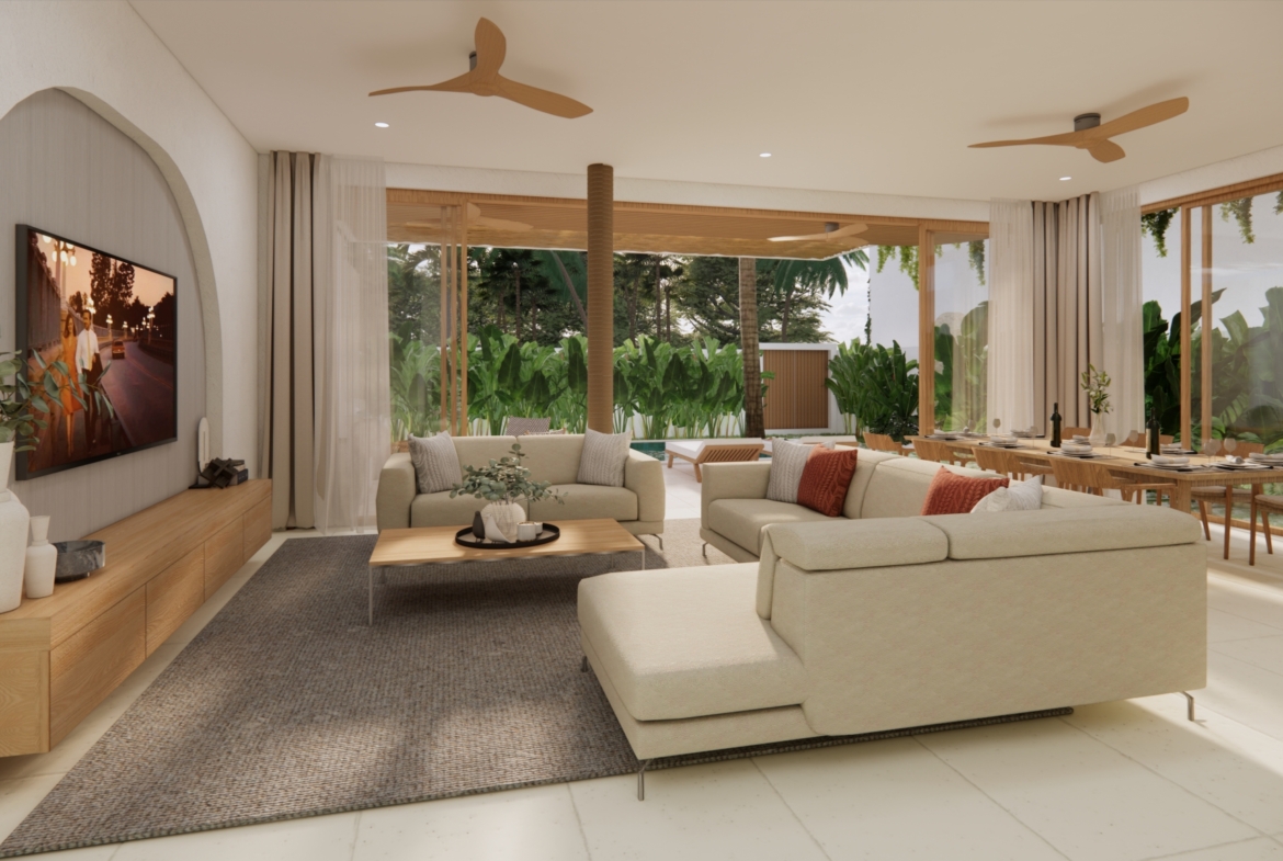 4 bed 3.5 bath Villa Property for sale in Koh Samui in Bang Rak – HS0898