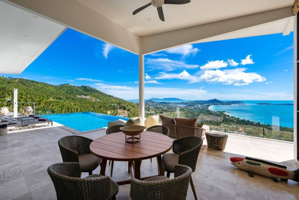 5 bed 6 bath Villa Property for sale in Koh Samui in Chaweng Noi – HS0894