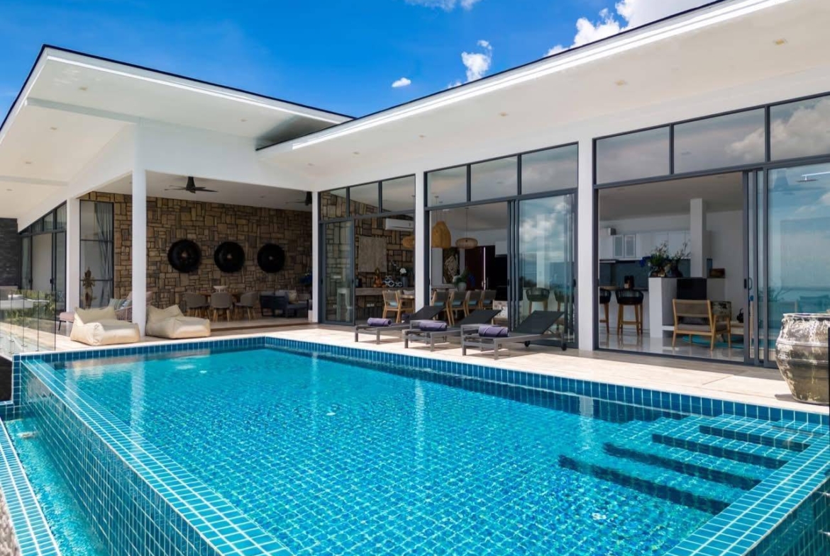 5 bed 6 bath Villa Property for sale in Koh Samui in Chaweng Noi – HS0894
