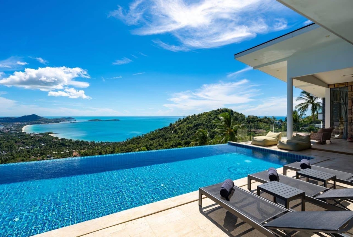 5 bed 6 bath Villa Property for sale in Koh Samui in Chaweng Noi – HS0894