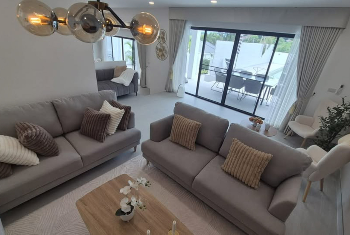 5 bed 4.5 bath Villa Property for sale in Koh Samui in Choeng Mon – HS0905