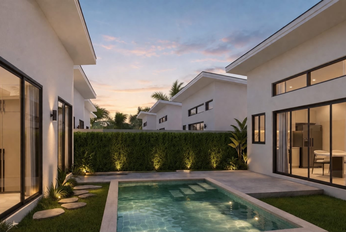 3 bed 3.5 bath Villa  in Bophut – HS0908