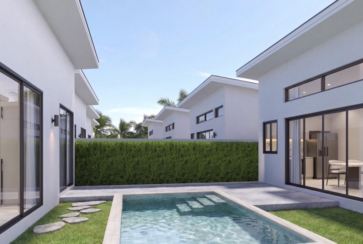 3 bed 3.5 bath Villa  in Bophut – HS0908