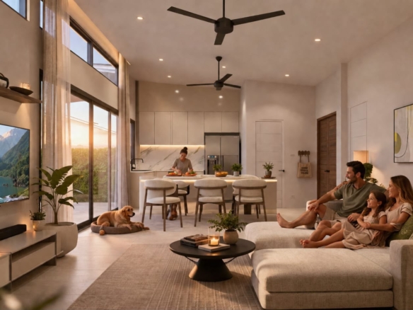 3 bed 3.5 bath Villa  in Bophut – HS0908