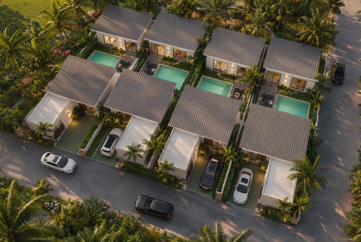 3 bed 3.5 bath Villa  in Bophut – HS0908
