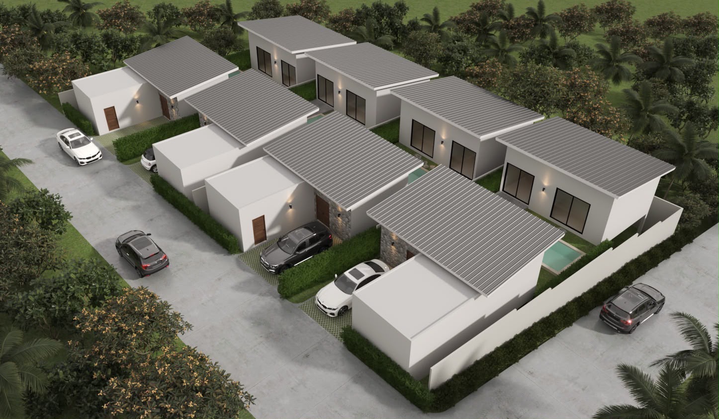 3 bed 3.5 bath Villa  in Bophut – HS0908