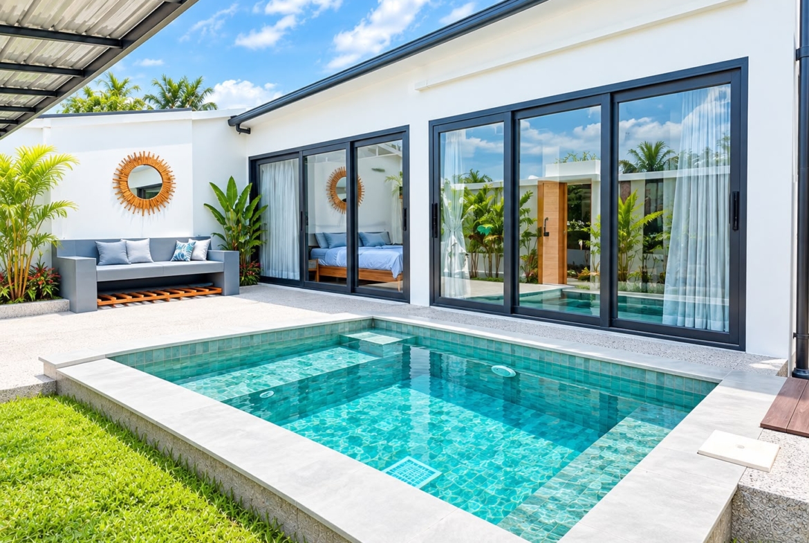 1 bed 1 bath Villa  in Bang Rak – HS0910