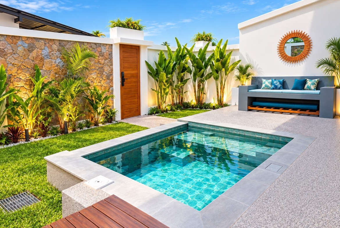 1 bed 1 bath Villa  in Bang Rak – HS0910