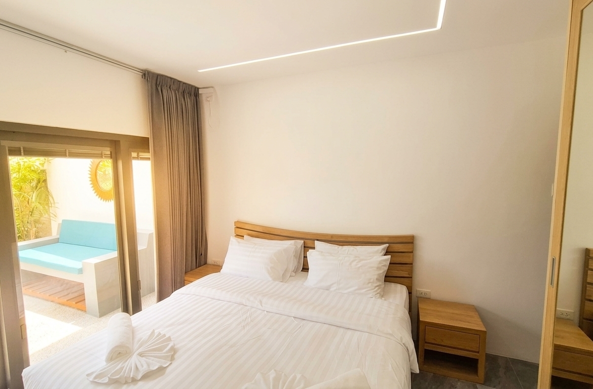 1 bed 1 bath Villa  in Bang Rak – HS0910